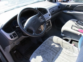 2001 TOYOTA SIENNA LE DENIM BLUE 3.0L AT Z16288